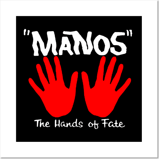 Manos The Hands of Fate Wall Art by akkadesigns